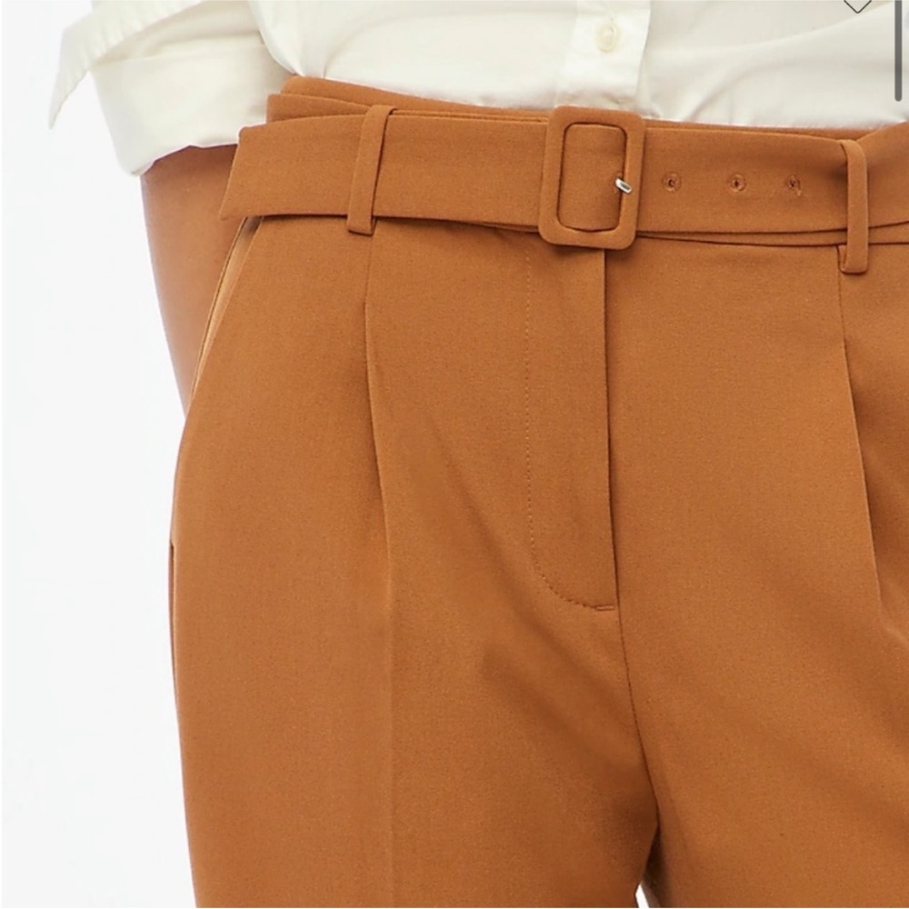 NWT•J. Crew Factory•Women's Belted Straight-Leg Trousers
Sz 8 Tall - Picture 2 of 9